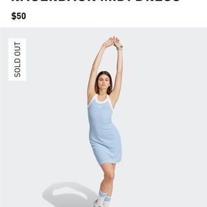Adidas Racerback MIDI Dress XL